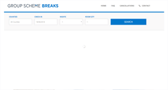 Desktop Screenshot of groupschemebreaks.com